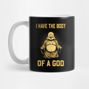 Buddha Body Of A God Meditation Buddhist Mug